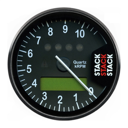 Autometer Stack Display Tachometer 0-10.75K RPM - Black - ST700SR-L Photo - Primary