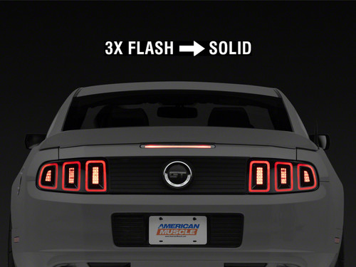 Raxiom 10-14 Ford Mustang Formula LED Third Brake Light- Light Smoked - 403982 Photo - Primary