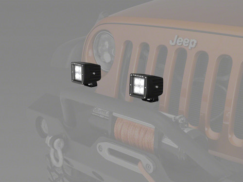 Raxiom 3-In Square 4-LED Off Road Light Spot Beam Universal (Some Adaptation May Be Required) - J106732 Photo - Primary