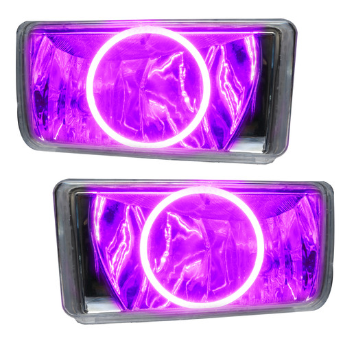 Oracle Lighting 07-15 Chevrolet Silverado re-Assembled LED Halo Fog Lights -Pink - 8112-009 Photo - Primary