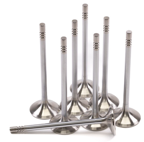 GSC P-D Ford Mustang 5.0L Coyote Gen 1/2 32.75mm Head (+1mm) Chrome Polish Exhaust Valve - Set of 8 - 2153-8 User 1