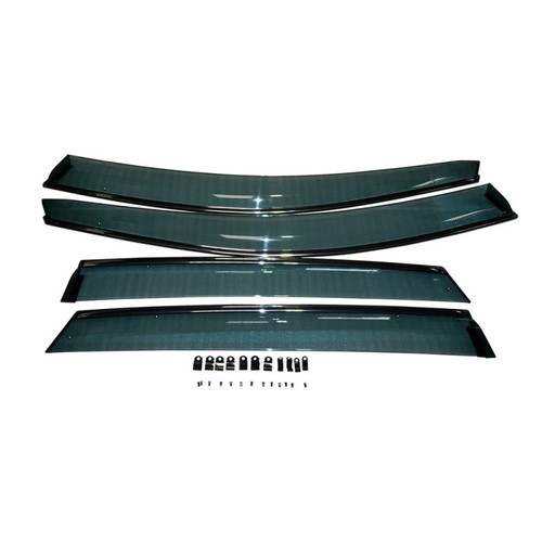 BLOX Racing 07-11 CRV Door Sun Visors Smoke Acrylic 4pcs - BXPP-62005 User 1