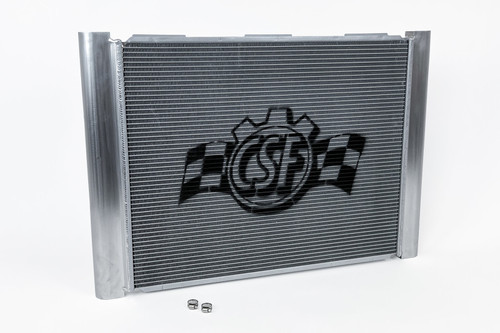 CSF 06-10 BMW E60 M5 / 06-10 BMW E63/E64 M6 Full Billet Aluminum High-Performance Radiator - 7218 Photo - Primary