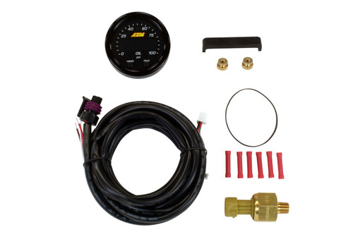 AEM X-Series Pressure 0-100psi Gauge Kit - 30-0301 Photo - Primary