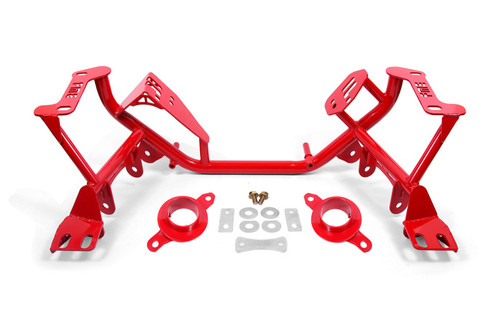 BMR 79-95 Ford Mustang K-Member Standard Version w/Spring Perches - Red - KM732R User 1