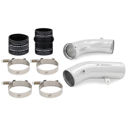 Mishimoto 17-19 GM 6.6L L5P Cold-Side Pipe and Boot Kit Polished - MMICP-DMAX-17CP Photo - Primary