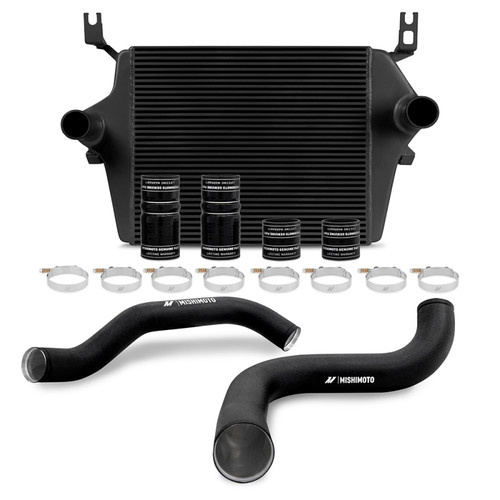 Mishimoto 99-03 Ford 7.3L Powerstroke PSD Black Intercooler Kit w/ Black Pipes - MMINT-F2D-99KBKBK Photo - Primary