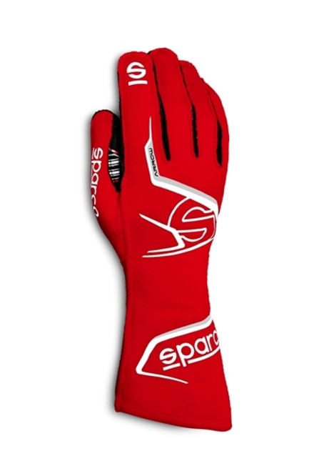 Sparco Glove Arrow 10 RED/BLK - 00131410RSNR Photo - Primary