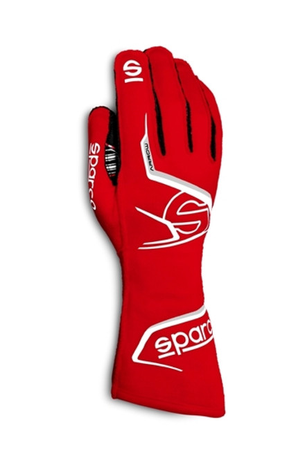 Sparco Glove Arrow 08 RED/BLK - 00131408RSNR Photo - Primary