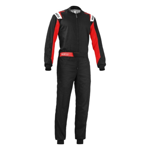 Sparco Suit Rookie Large BLK/RED - 002343NRRS3L Photo - Primary