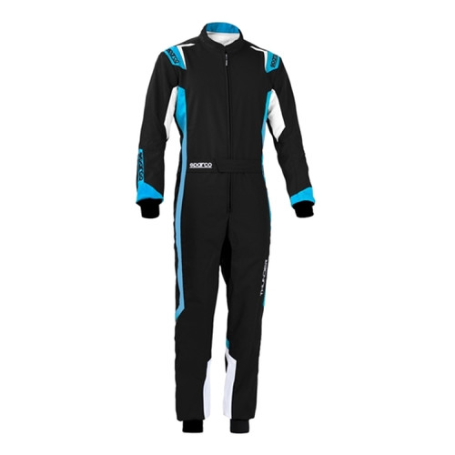 Sparco Suit Thunder Large BLK/BLU - 002342NRAZ3L Photo - Primary