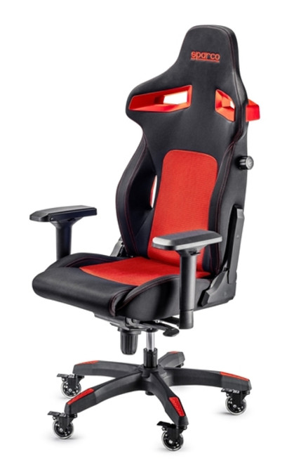 Sparco Gaming Seat - Stint - Black/Red - 00988NRRS Photo - Primary