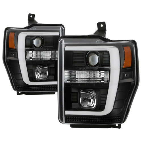 Spyder Ford F-250/350/450 08-10 V2 High-Power LED Headlights-Switch Back-Black PRO-YD-FS08PL-SBLB-BK - 5087751 Photo - Primary