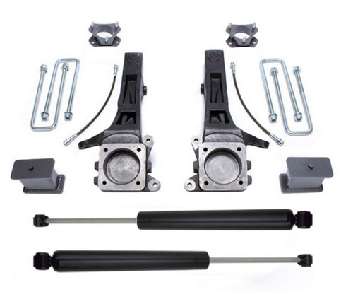 MaxTrac 05-18 Toyota Tacoma 2WD 6 Lug 6.5in/4in MaxPro Spindle Lift Kit w/MaxTrac Shocks - K886864 Photo - Primary