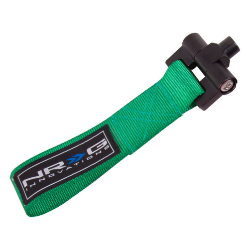 NRG Bolt-In Tow Strap Green- BMW E30 (5000lb. Limit) - TOW-E30GN User 1