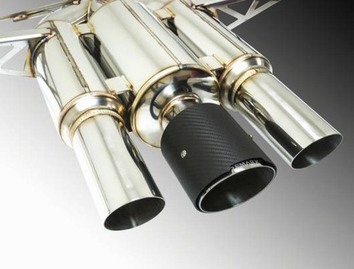 Remark Resonated Catback Exhaust 2017+ Honda Civic Type-R Spec III-Triple Tip Carbon Tip Cover (Res) - RK-C3076H-01CC User 1