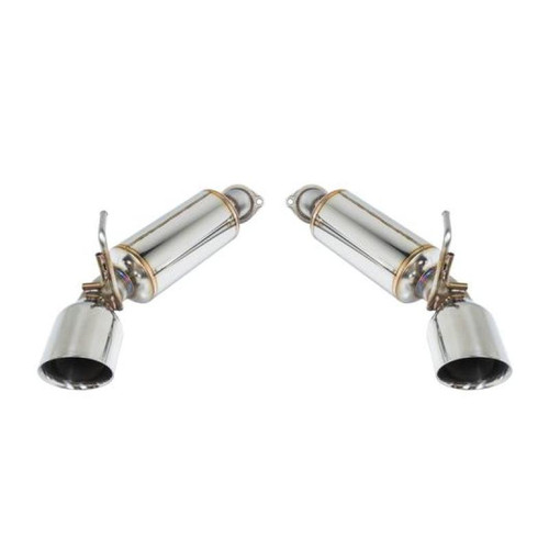 Remark 09-19 Nissan 370z Axle Back Exhaust w/Stainless Single Wall Tip - RO-TS34-S User 1
