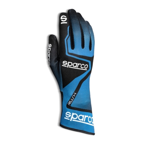 Sparco Gloves Rush 06 CEL/BLK - 00255606AZNR Photo - Primary