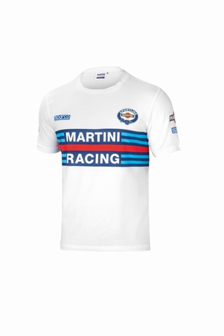 Sparco Shirt Martini-Racing XXL White - 01277MRBI5XXL Photo - Primary