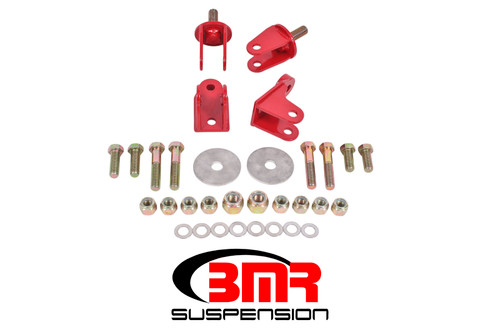 BMR 79-04 Fox Mustang Rear Coilover Conversion Kit w/o Control Arm Bracket - Red - CCK009R User 1