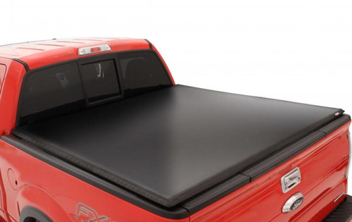 Lund 04-14 Ford F-150 (8ft. Bed) Genesis Tri-Fold Tonneau Cover - Black - 95074 Photo - Primary