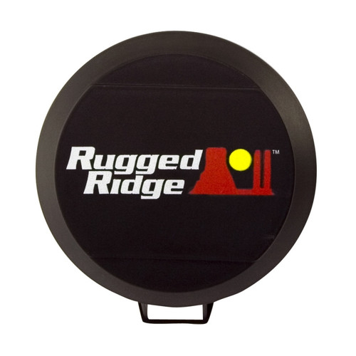 Rugged Ridge 6in HID Off Road Light Cover Black - 15210.50 Photo - Primary