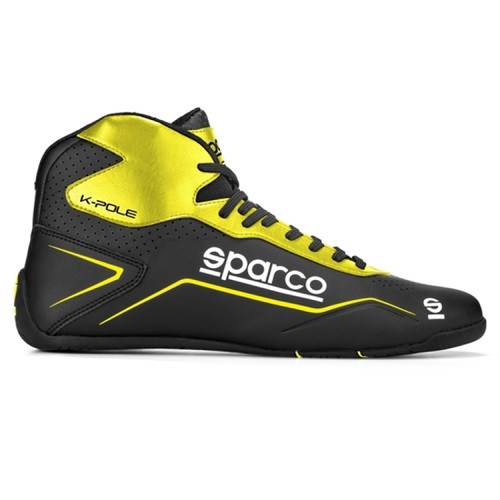 Sparco Shoe K-Pole 44 BLK/YEL - 00126944NRGF Photo - Primary