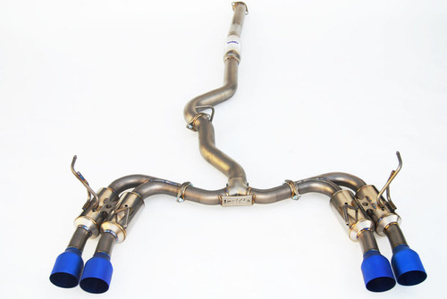 Invidia 2015+ WRX/STi Gemini 80mm Full Titanium Quad 101mm Tip Cat-Back Exhaust - HS15STI5TG4ST User 1