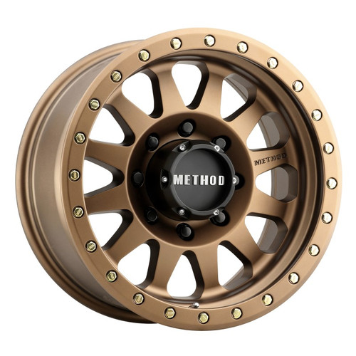 Method MR304 Double Standard 17x8.5 0mm Offset 8x170 130.81mm CB Method Bronze Wheel - MR30478587900 User 1