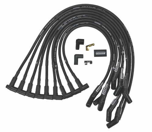 Moroso Chevrolet Small Block Ignition Wire Set - Ultra 40 - Unsleeved - HEI - 135 Degree - Black - 73725 User 1