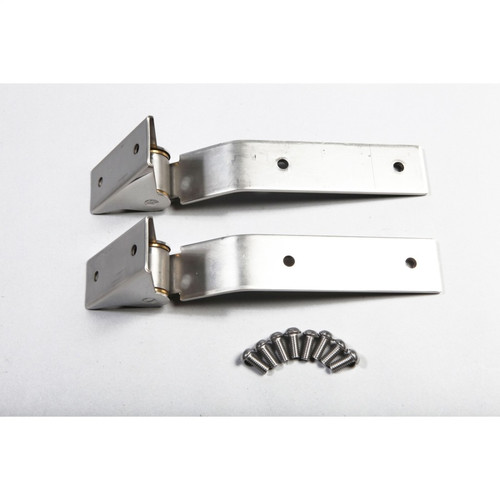 Rugged Ridge 87-95 Jeep Wrangler YJ Stainless Steel Tailgate Hinges - 11114.02 Photo - Primary
