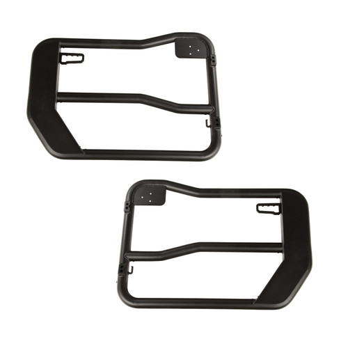 Rugged Ridge Fortis Front Tube Doors with Mirrors 18-23 Jeep Wrangler JL/JT - 11509.15 Photo - Primary