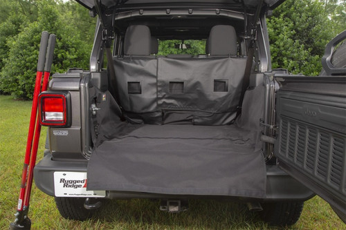 Rugged Ridge C3 Cargo Cover 18-22 Jeep Wrangler JL 4dr (Excl. 4XE Models) - 13260.13 Photo - Primary