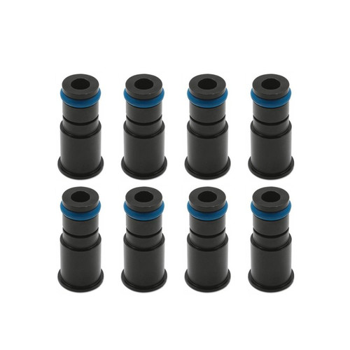 BLOX Racing 11mm Adapter Top (1in) w/Viton O-Ring & Retaining Clip (Set of 8) - BXEF-AT-11L-8 User 1