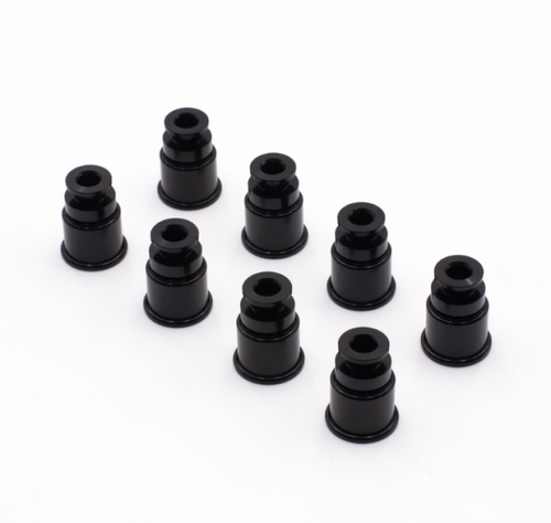 BLOX Racing 14mm Adapter Top (1/2in) w/Viton O-Ring & Retaining Clip (Set of 8) - BXEF-AT-14S-8 User 1