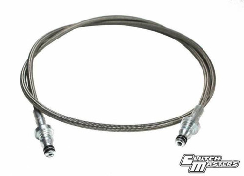 Clutch Masters 12-17 Ford Focus 2.0L 5-Speed Hydraulic Steel Braided Clutch Line - SL-07234 User 1