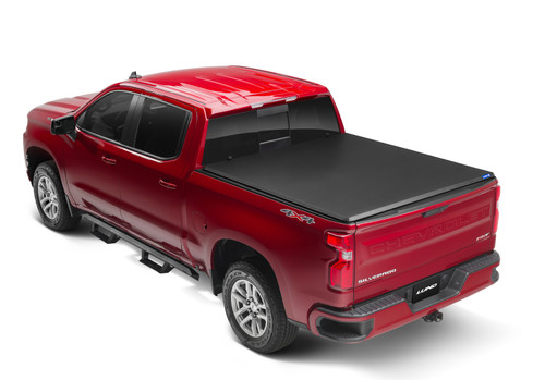 Lund 2020 Chevy Silverado 2500 HD (6.9ft. Bed) Hard Fold Tonneau Cover - Black - 969264 Photo - Primary