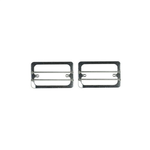 Rugged Ridge 97-06 Jeep Wrangler TJ Stainless Steel Side Marker / Turn Signal Euro Guard Set - 11142.02 Photo - Primary