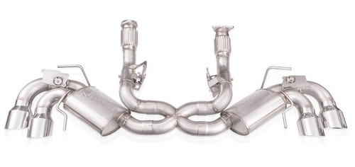Stainless Works 20-21 Chevrolet Corvette C8 6.2L Legend Cat-Back Exhaust w/ Polished Tips - C8CBL User 1