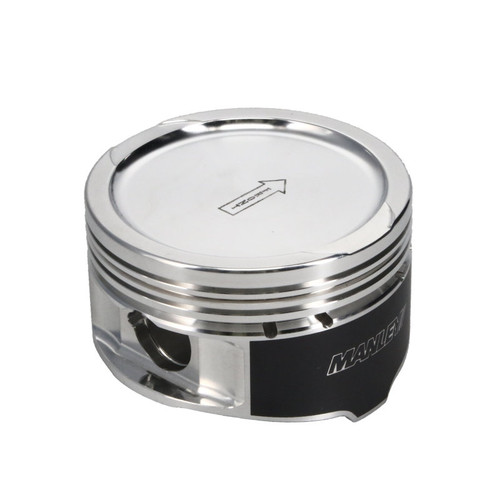 Manley Ford 4.6L/5.4L (3Valve) 3.552 Bore 14cc Platinum Series Dish Turbo Series Piston Set - 594500C-8 Photo - Primary