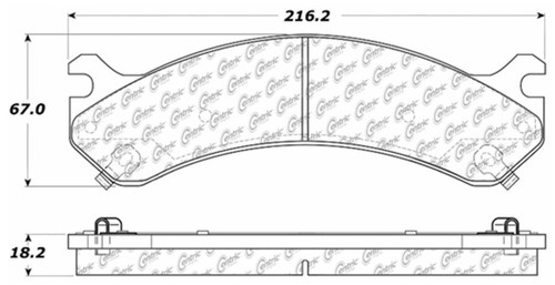 StopTech 09-20 Chevrolet Silverado 3500 / GMC Sierra 3500 Front Truck & SUV Brake Pad - 319.07840 Photo - Primary