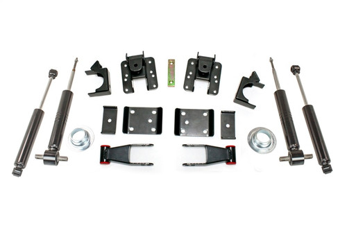 MaxTrac 07-18 GM C/K1500 2WD/4WD (Non Magneride) 2in/4in Lowering Strut Kit - K331324S Photo - Primary