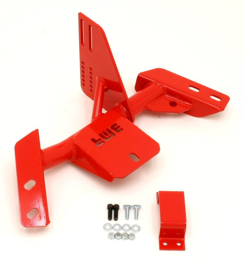 BMR 84-92 3rd Gen F-Body Torque Arm Relocation Crossmember TH350 / PG - Red - TCC018R User 1