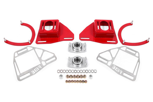 BMR Suspension 82-92 Chevy Camaro Caster/Camber Plates w/ Lockout Plates - Red - WAK331R User 1