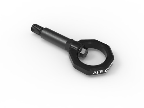 aFe Control Front Tow Hook Black 20-21 Toyota GR Supra (A90) - 450-721001-B Photo - Primary