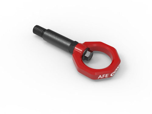 aFe Control Front Tow Hook Red 20-21 Toyota GR Supra (A90) - 450-721001-R Photo - Primary