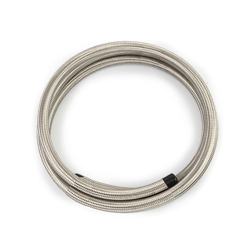 Mishimoto 10Ft Stainless Steel Braided Hose w/ -10AN Fittings - Stainless - MMSBH-10120-CS Photo - Primary