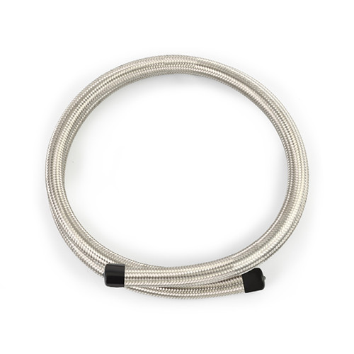 Mishimoto 6Ft Stainless Steel Braided Hose w/ -10AN Fittings - Stainless - MMSBH-1072-CS Photo - Primary
