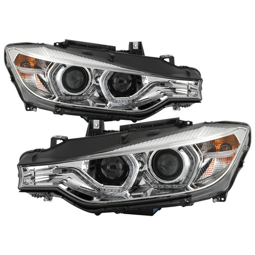 Spyder Signature BMW F30 3 Series 12-14 4DR Projector Headlights - Chrome (PRO-YD-BMWF3012-AFSHID-C) - 5086822 Photo - Primary