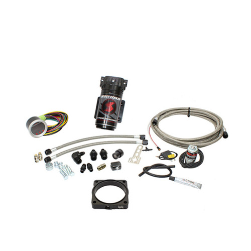 Snow Performance 08+ Charger Stg 2 Boost Cooler F/I Water Injection Kit (SS Brded Line/4AN) w/o Tank - SNO-2170-BRD-T User 1